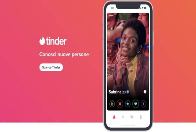 Creare un account - Tinder